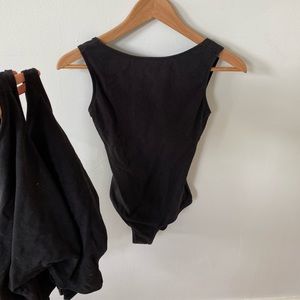 Black leotard